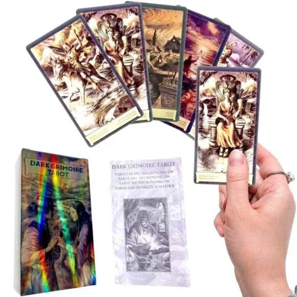 DARK GRIMIORE TAROT - Picture 1 of 3